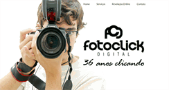 Desktop Screenshot of fotoclickdigital.com.br